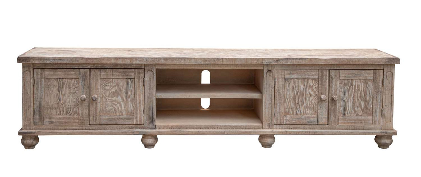 Aruba 93" TV Stand - Drift Sand