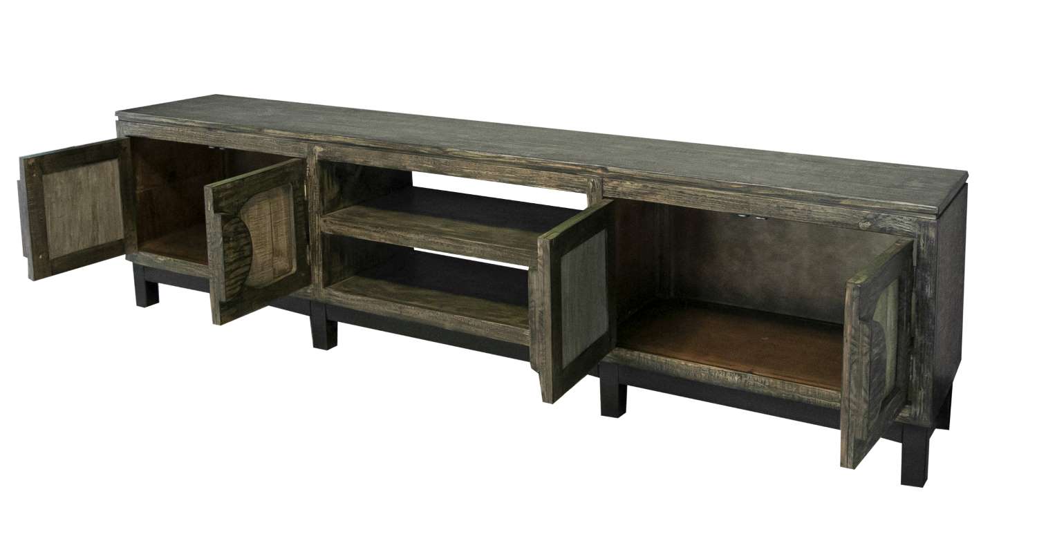 Cosala 93" TV Stand - Brown