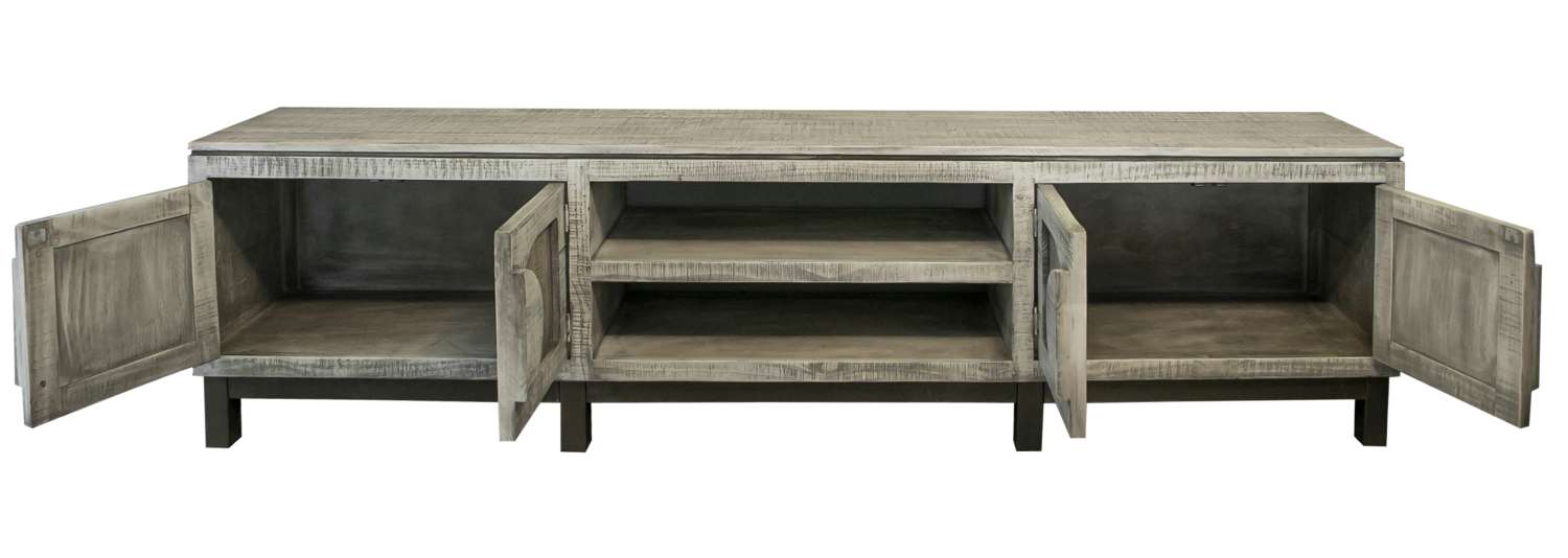 Cosala 93" TV Stand - White