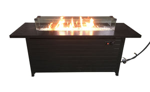 Wyevale Fire Table - Black - Propane