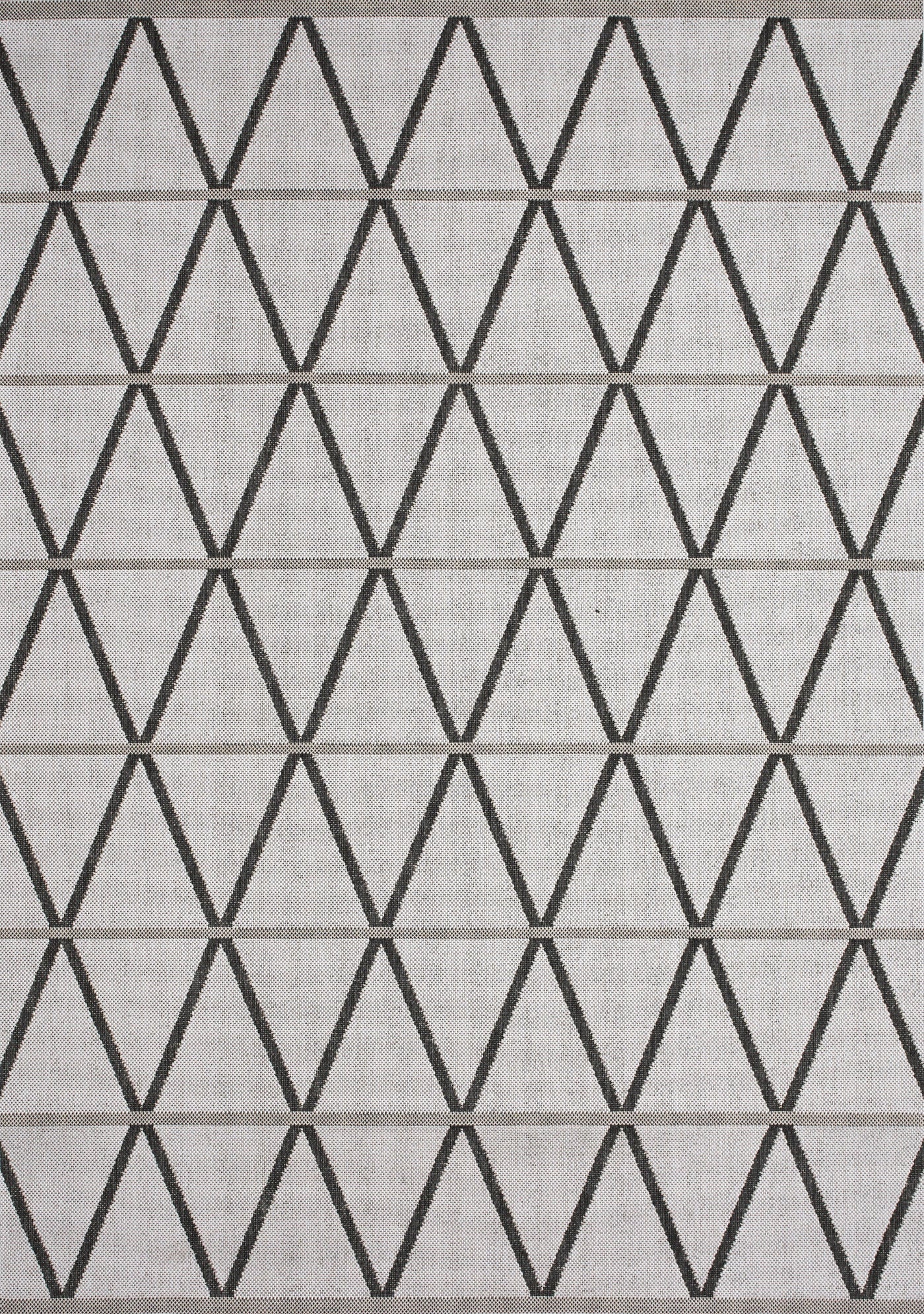 Jasper Trellis 5'3" X 7'7" Outdoor Area Rug - Grey