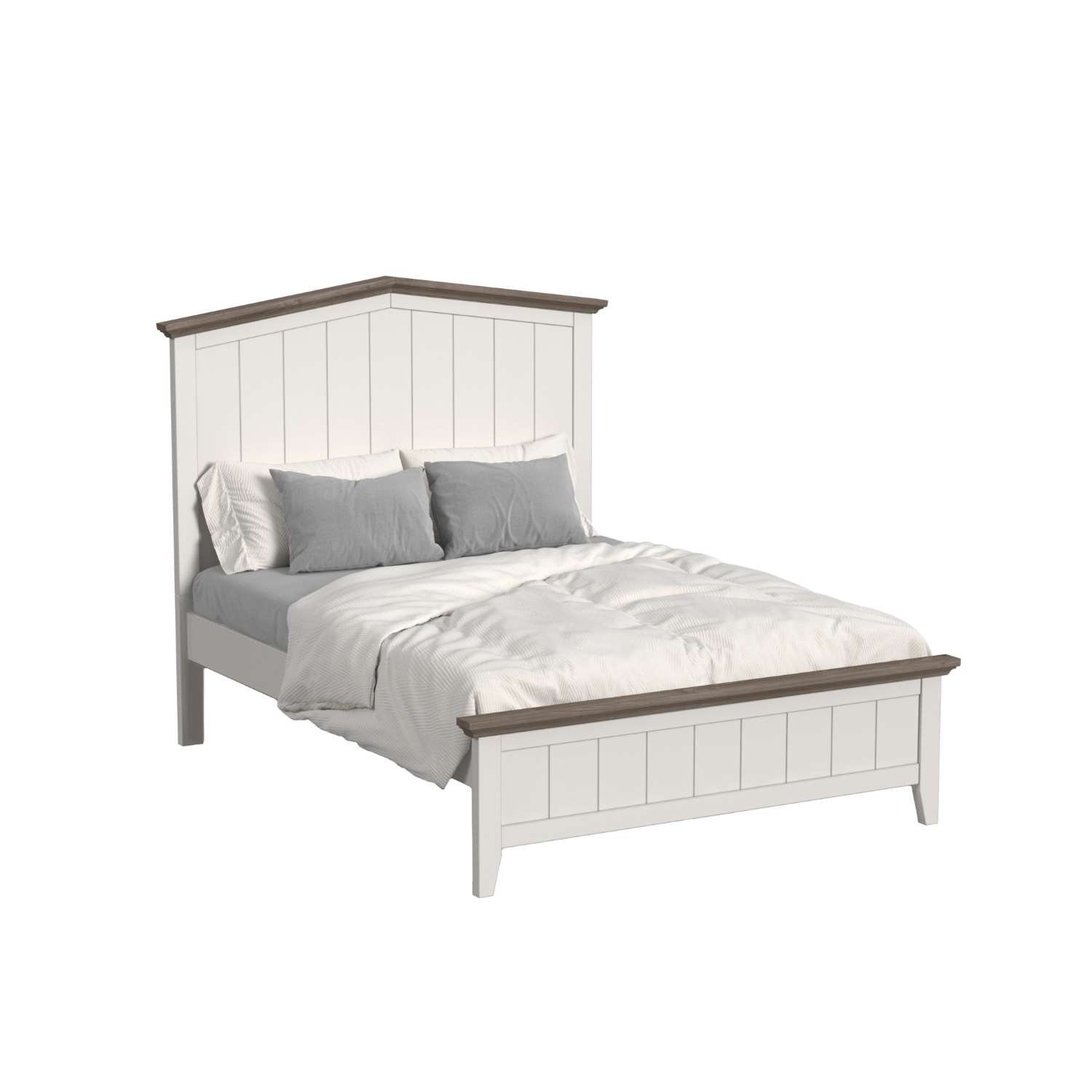 Lodge 6-Piece Full Bed Package - Cream