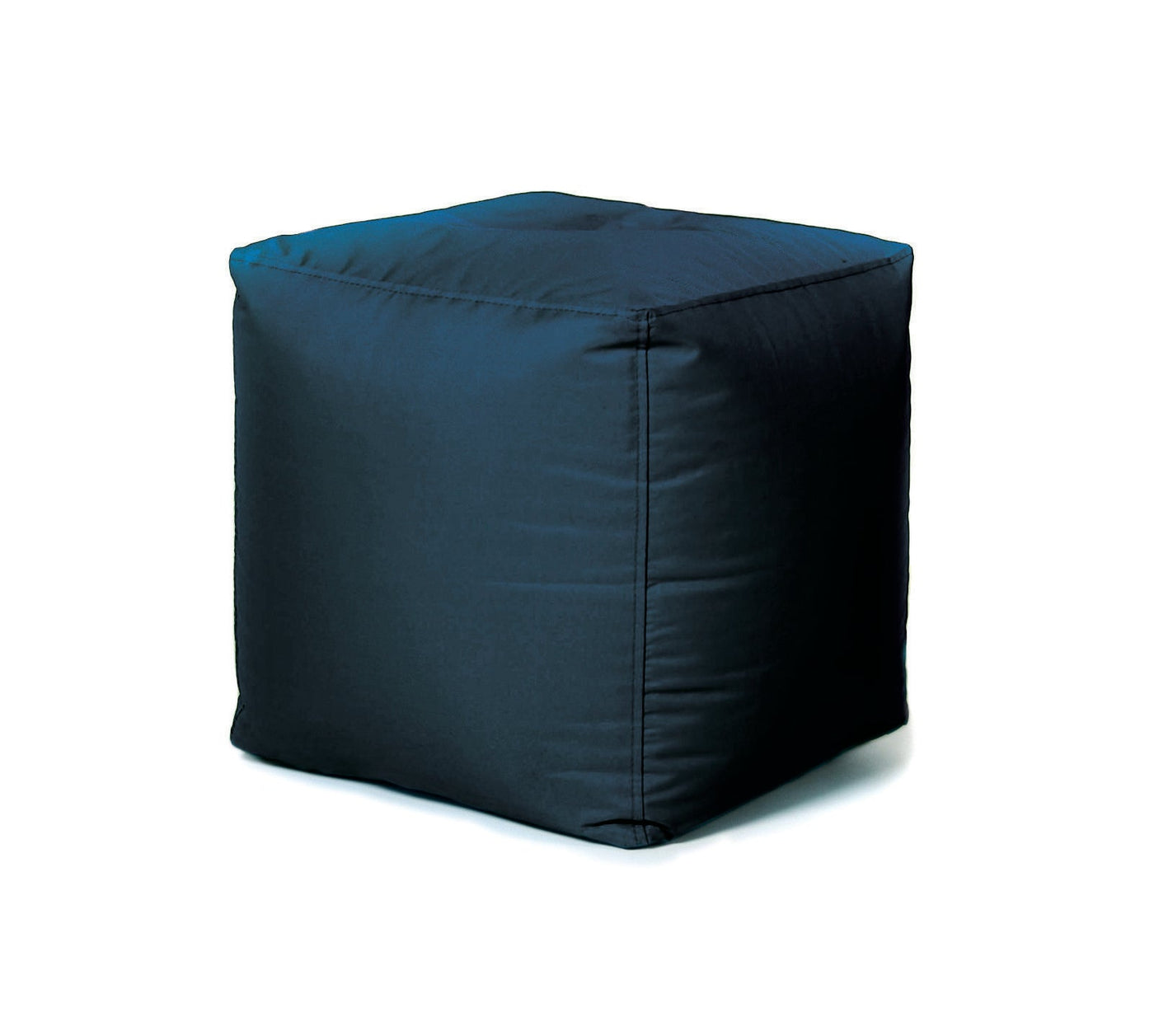 Outdoor Cube Ottoman - Navy