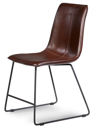 Leo Side Chair - Brown