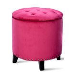 Madison Ottoman - Pink