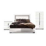 Mara 5-Piece Queen Bedroom Package - White Lacquer