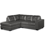 Meldrid 3 Pc. Sectional with Left Facing Chaise - Grey