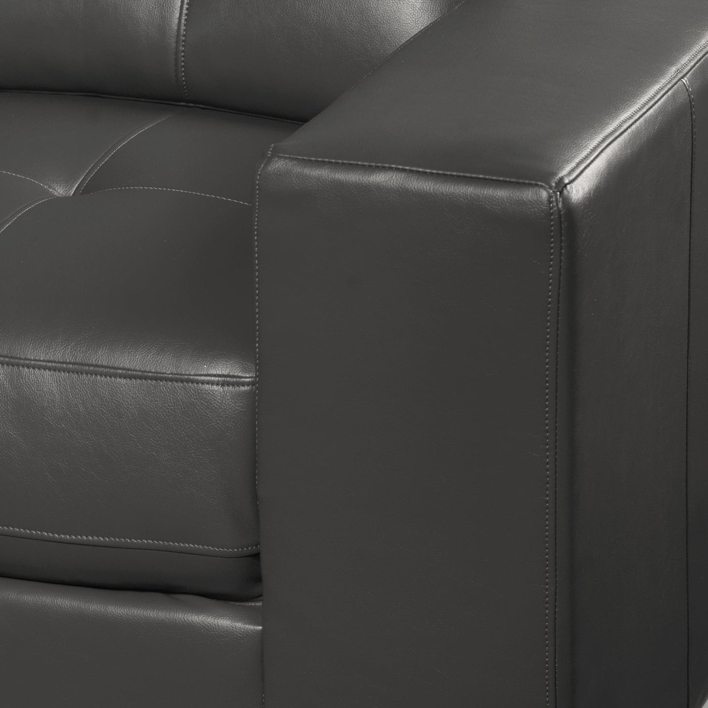 Meldrid 4 Pc. Sectional with Left Facing Chaise - Grey