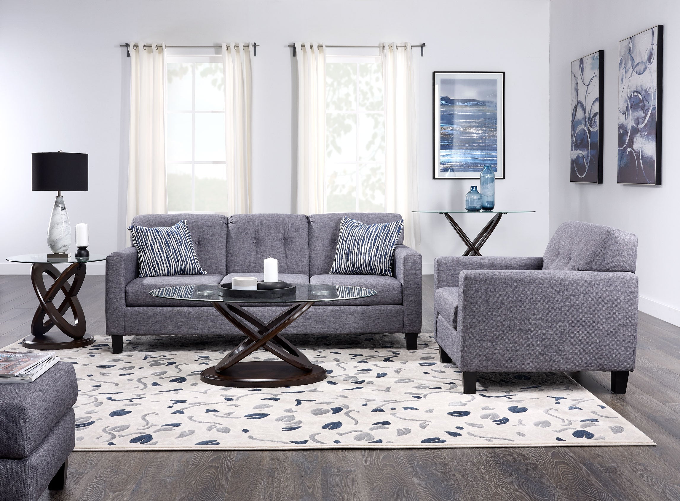 Merlin Sofa - Grey