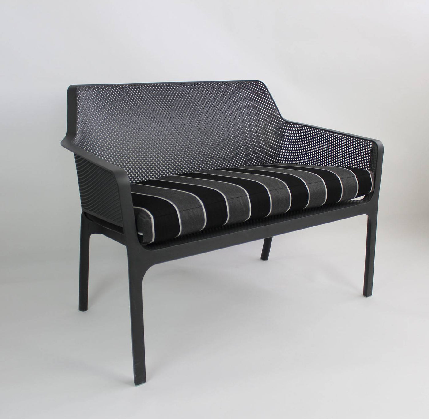 Nardi Net Relax 4-Piece Outdoor Conversation Set - Black