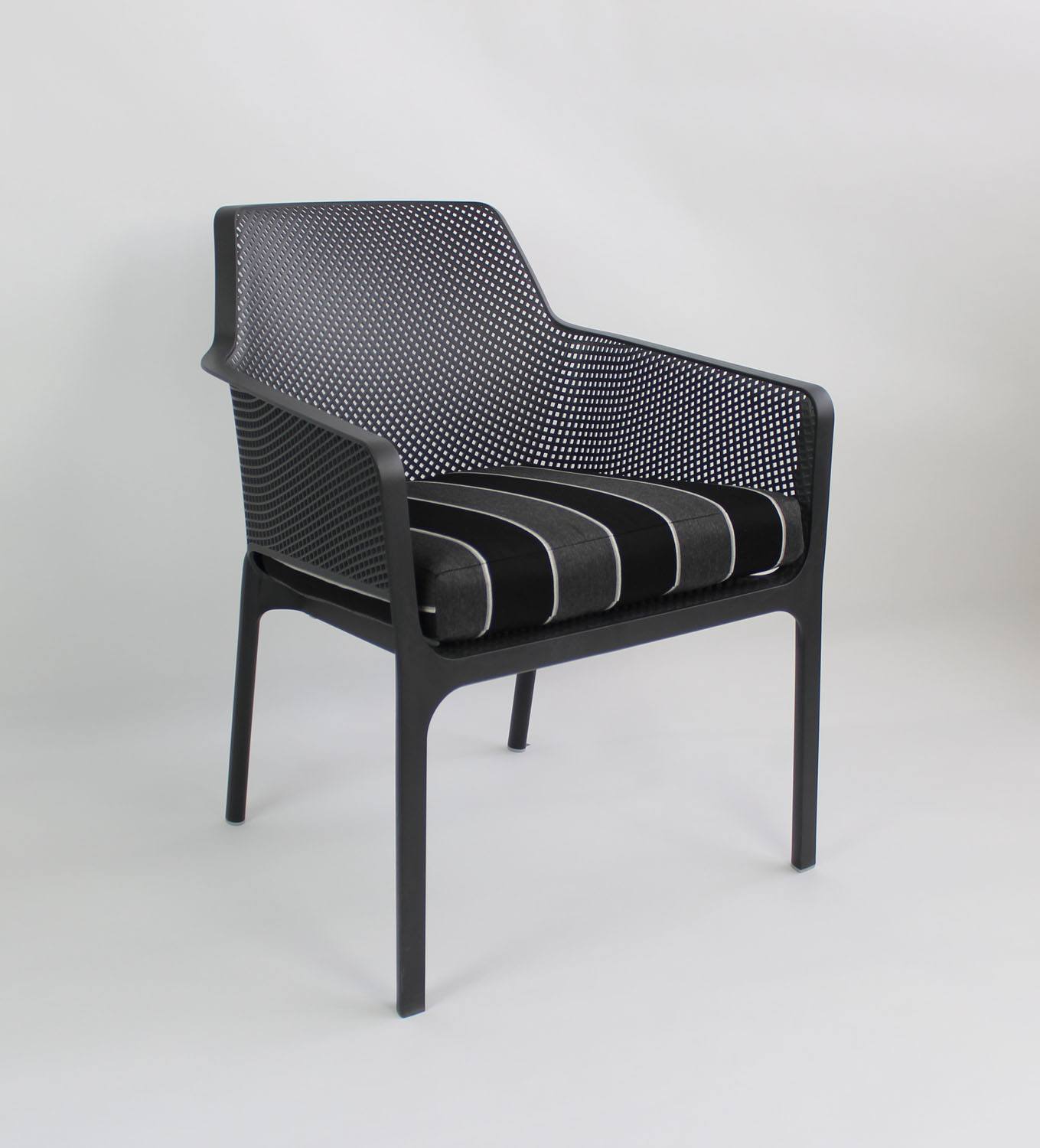 Nardi Net Relax 4-Piece Outdoor Conversation Set - Black