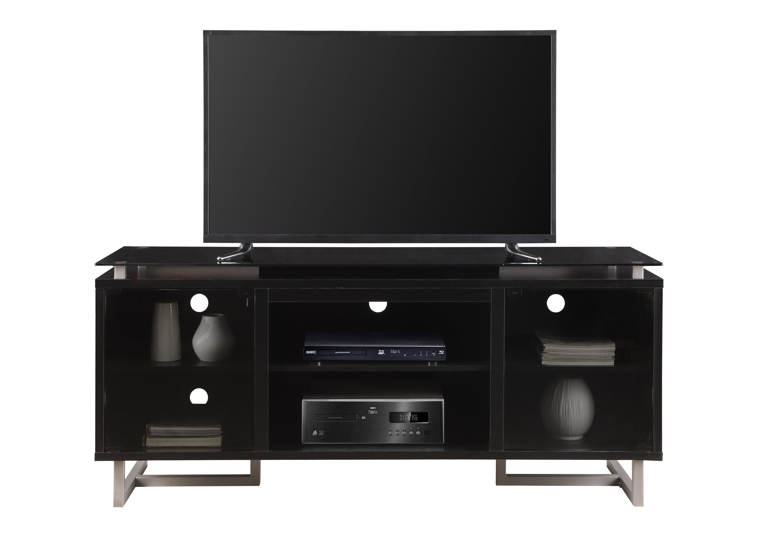 Onyx Flat Panel Television Stand - Black