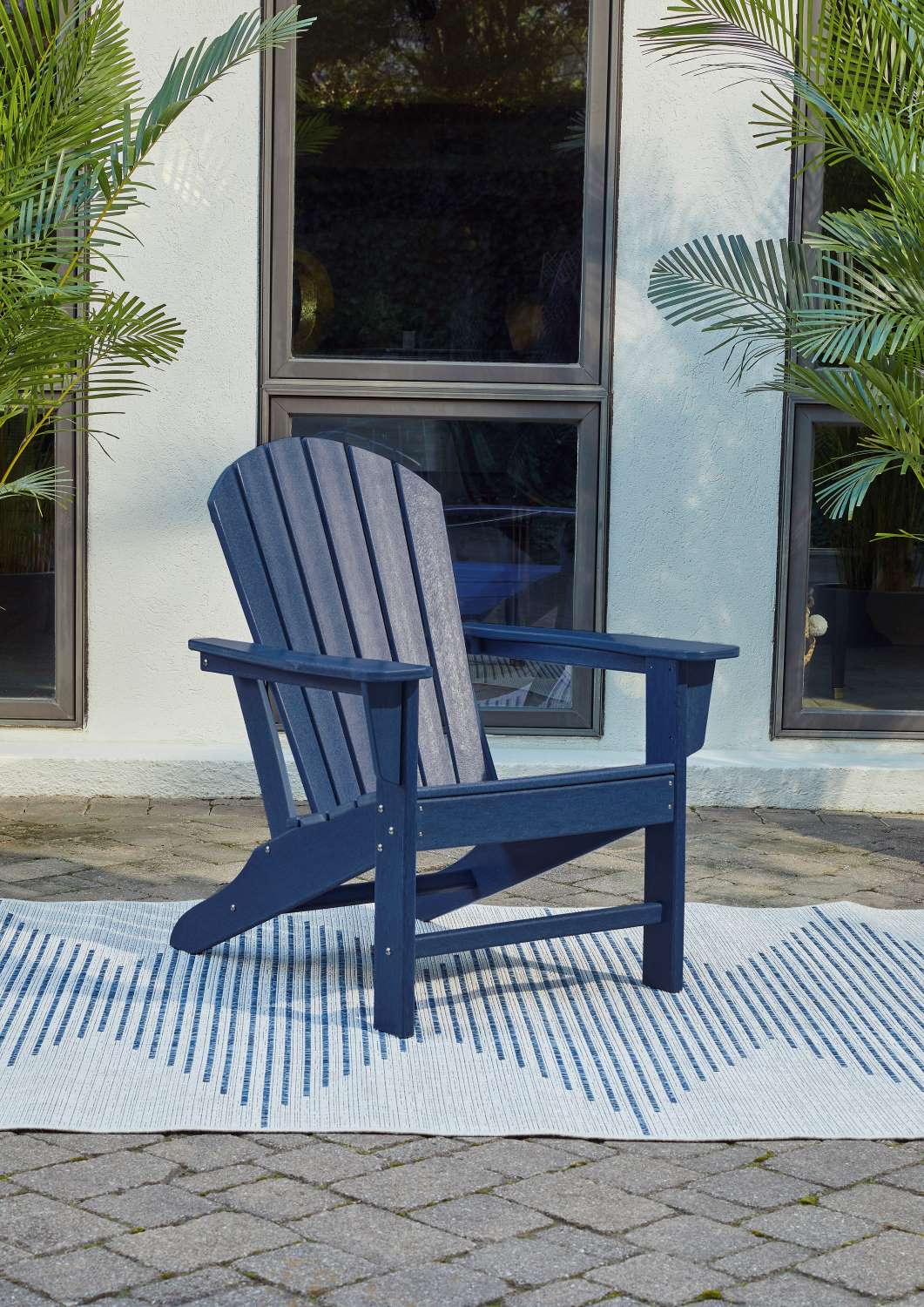 Sundown Treasure - Blue Adirondack Chair