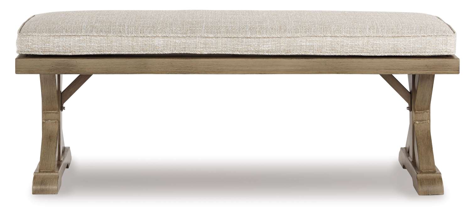Beachcroft - 6-Piece Outdoor Dining - Beige, Brown