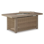 Beachcroft - Outdoor Fire Pit Table - Brown