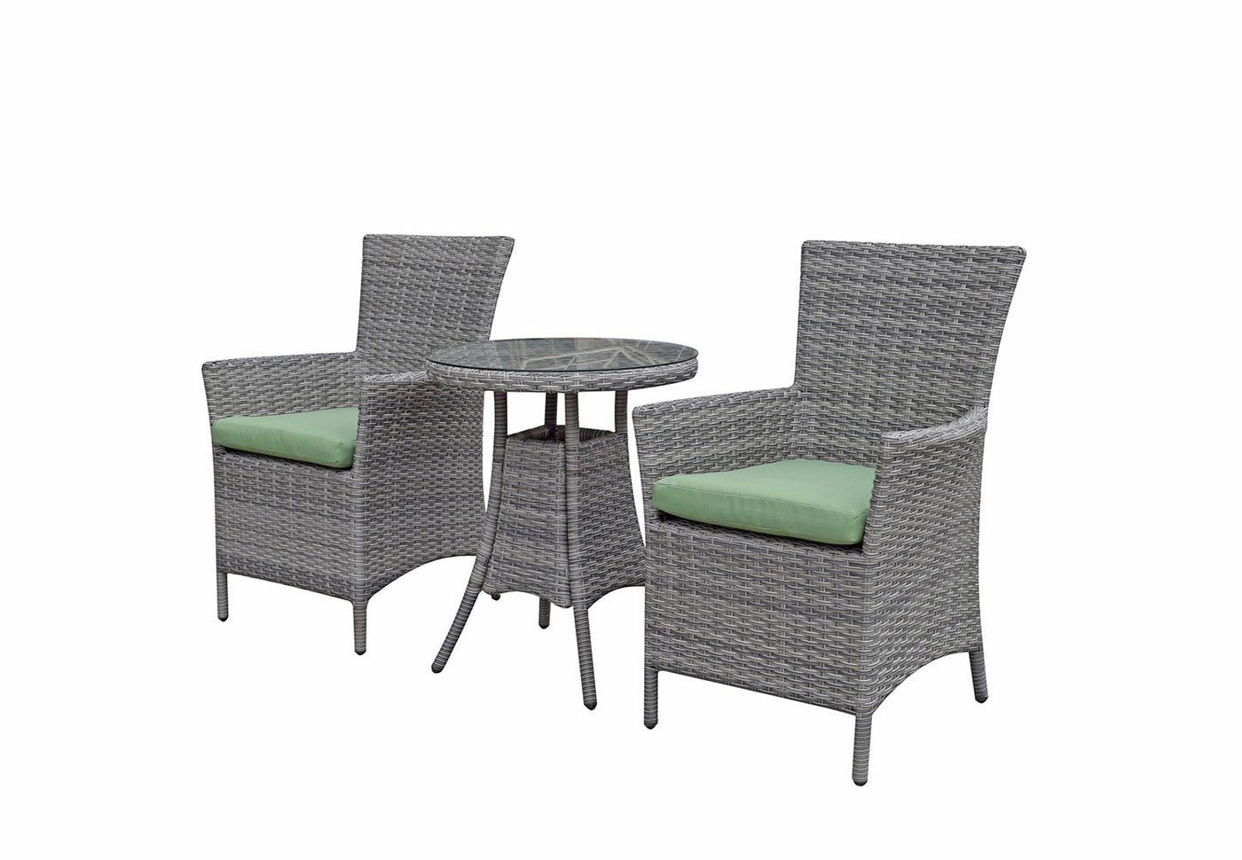 Kokee 3 Pc Rattan Outdoor Conversation Set