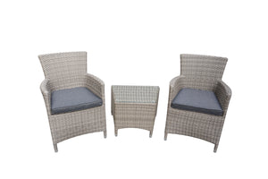 Emerson Ens. Causerie de jardin 3 mcx - gris