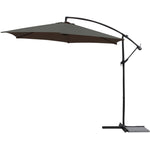 Bumbershoot 10' Deluxe Outdoor Umbrella - Slate Grey