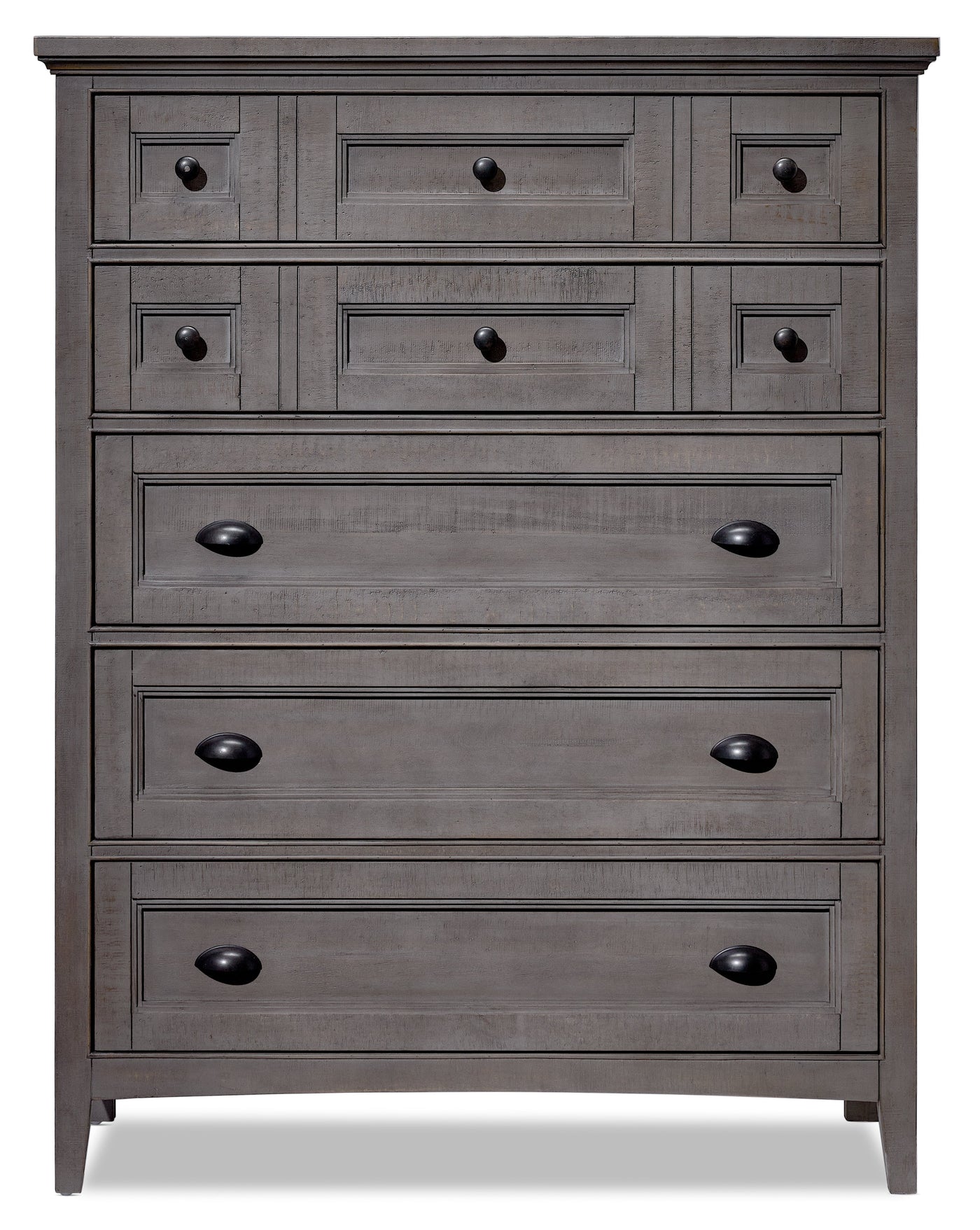 Paxton 5-Piece Queen Bedroom - Dovetail Grey