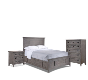 Paxton 5-Piece King Bedroom - Dovetail Grey