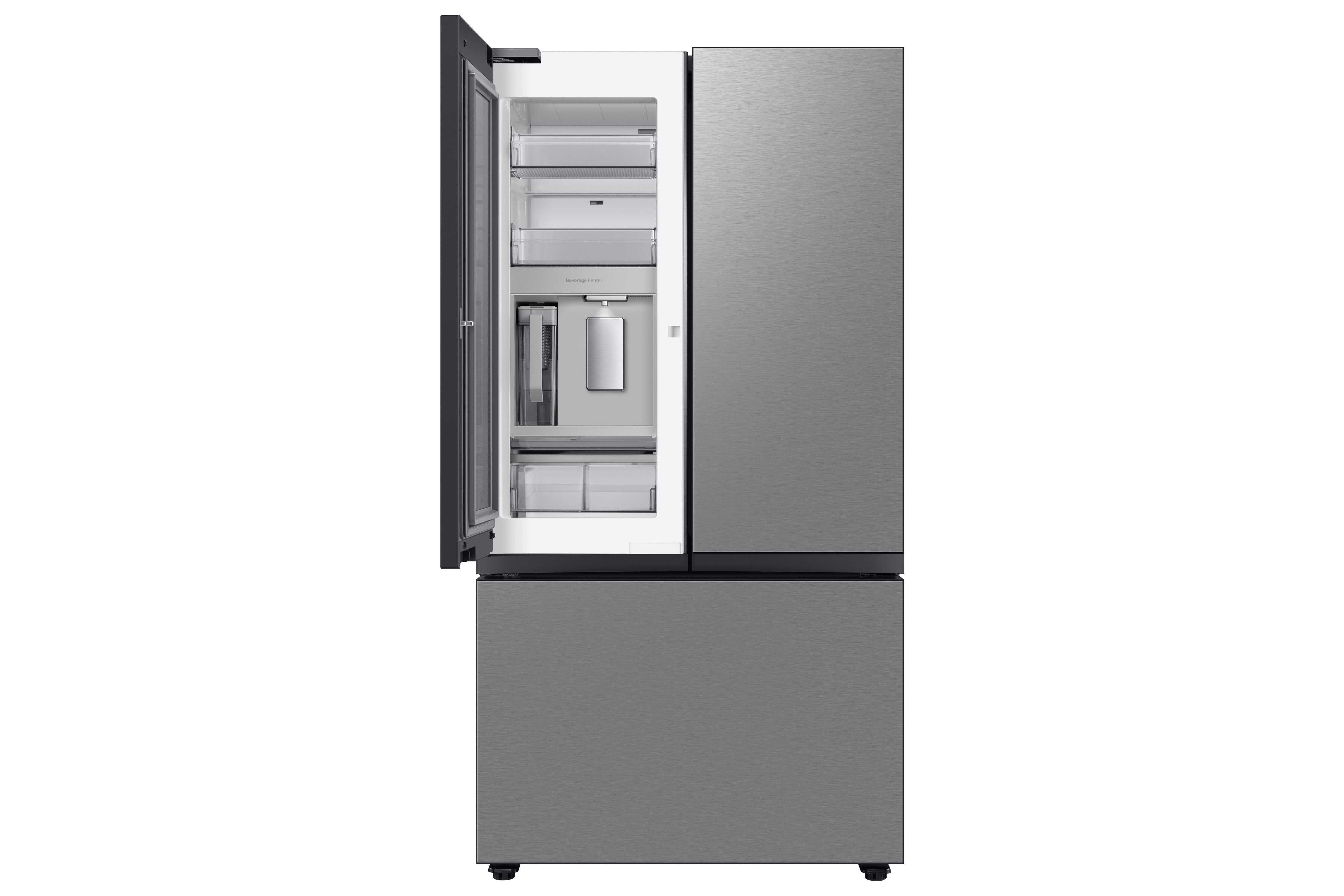 Samsung Stainless Steel BESPOKE 36" Counter-Depth French-Door Refrigerator with Beverage Center (23.9 Cu.Ft.) - RF24BB6600QLAA
