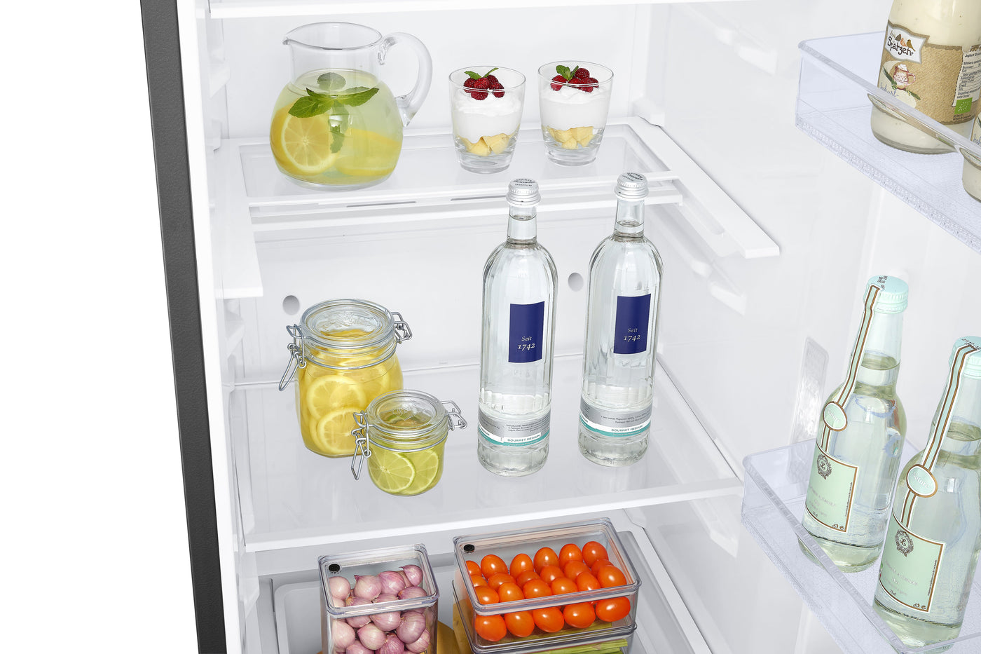 Samsung Smart BESPOKE Refrigerator (Without Panels) (14 Cu.Ft.) - RR14T7414AP/AA