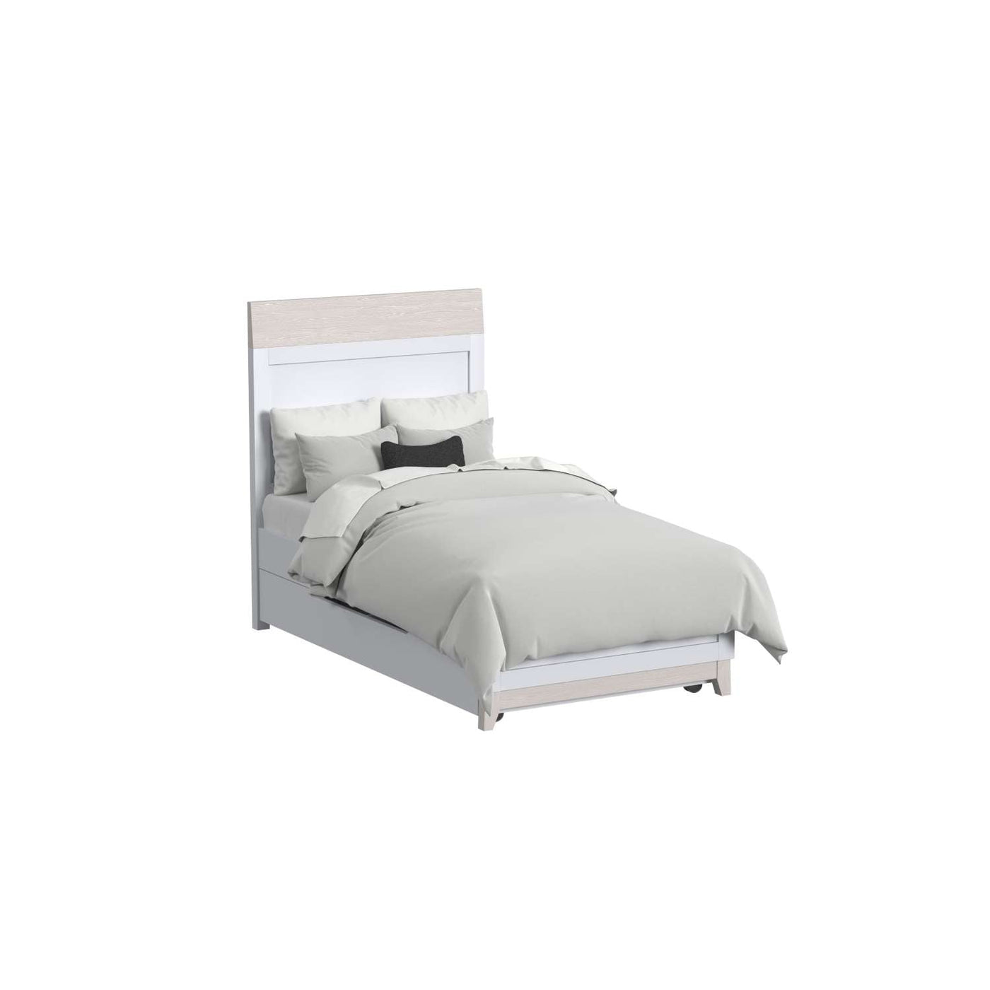 Rowan Twin/Full Trundle - Ash Linen