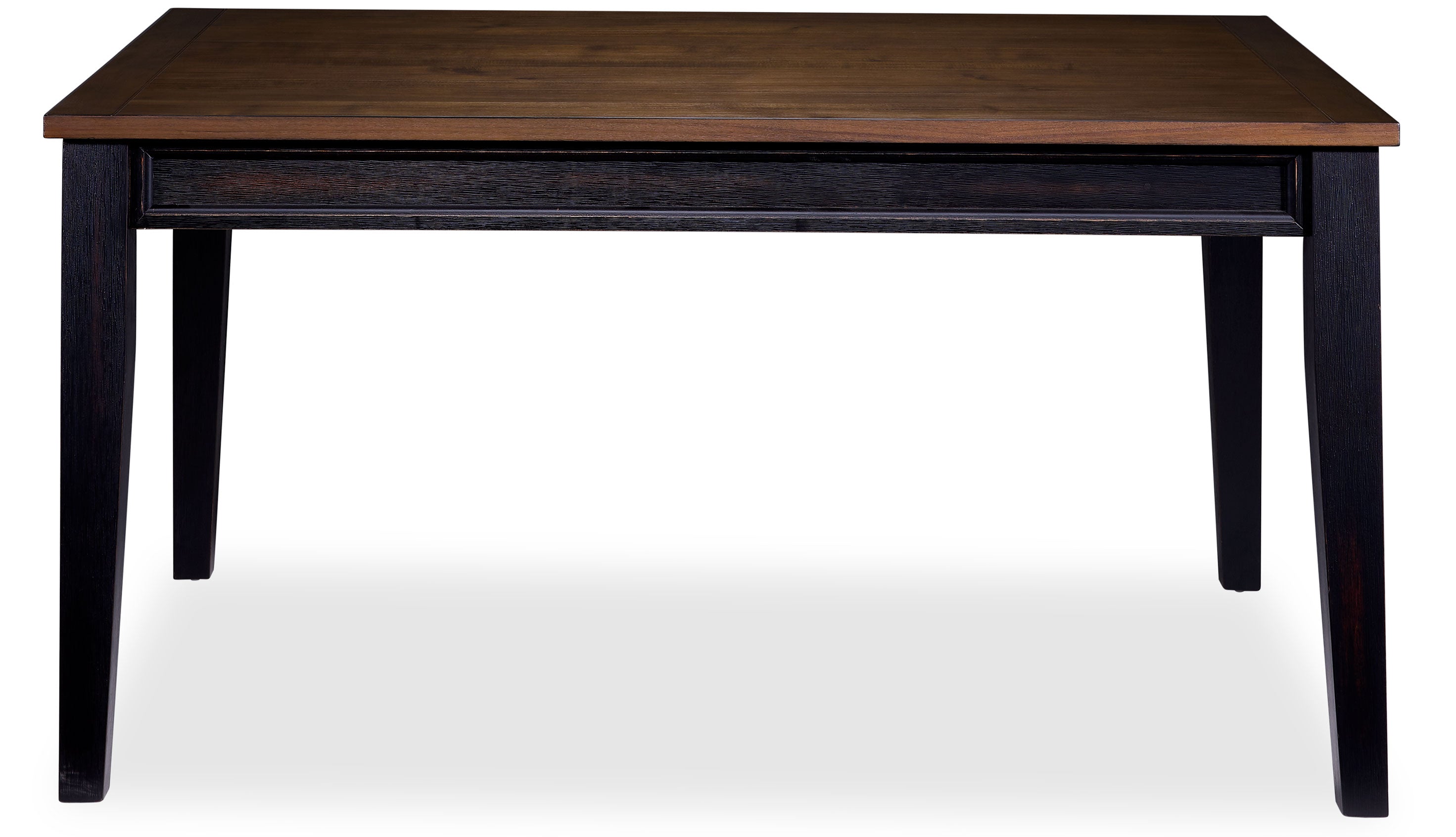 Raven Noir Dining Table - Ebony, Driftwood