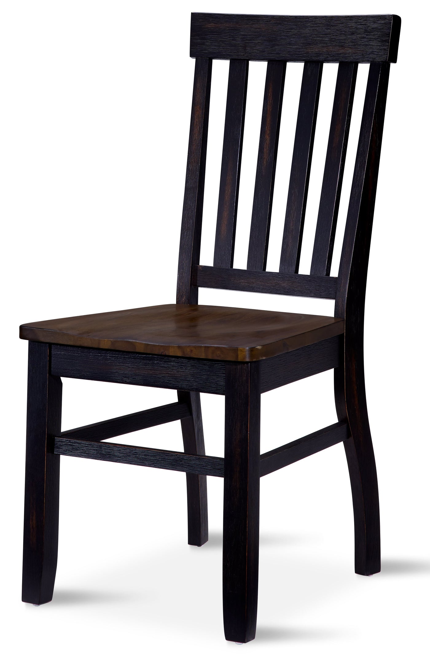 Raven Noir 5-Piece Dining Set - Ebony, Driftwood