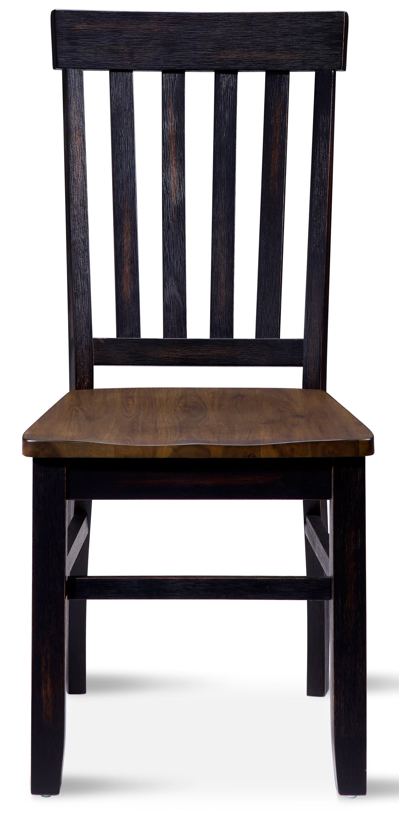 Raven Noir 5-Piece Dining Set - Ebony, Driftwood