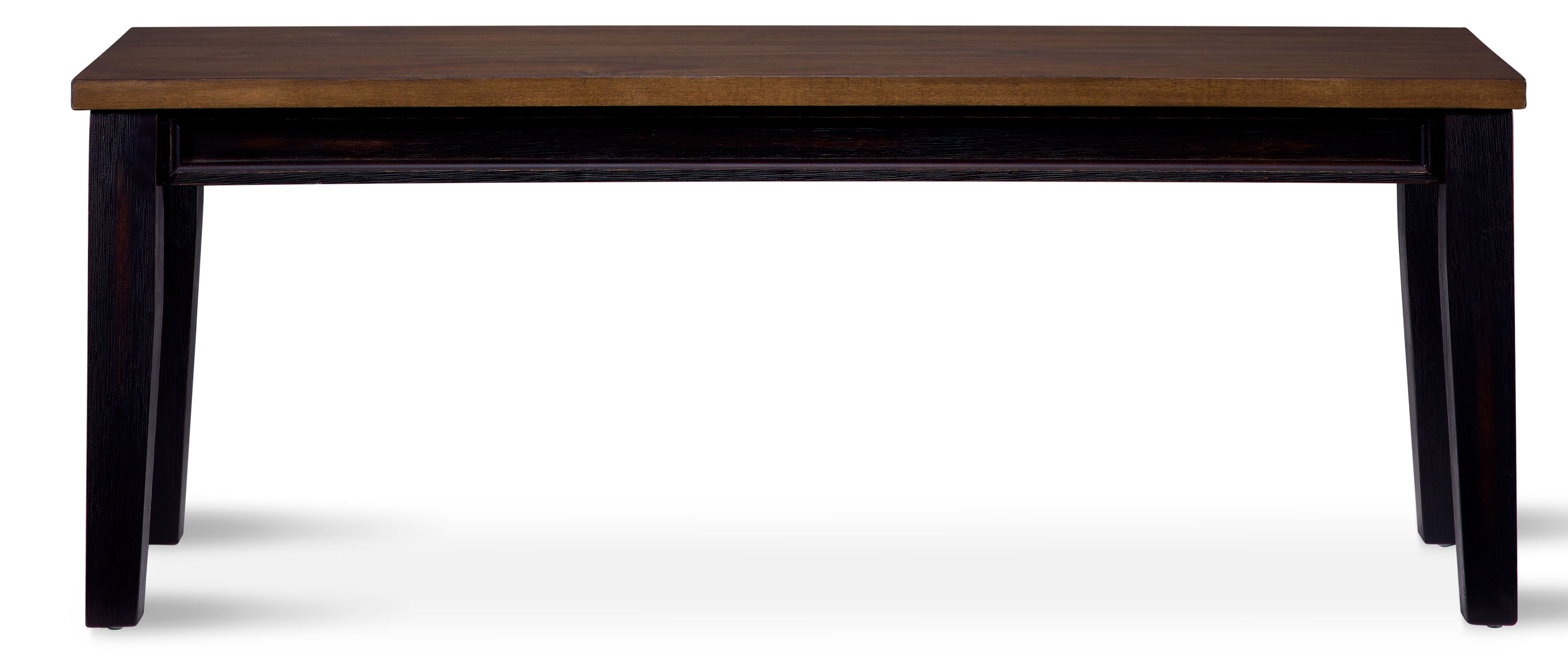 Raven Noir Bench - Ebony, Driftwood