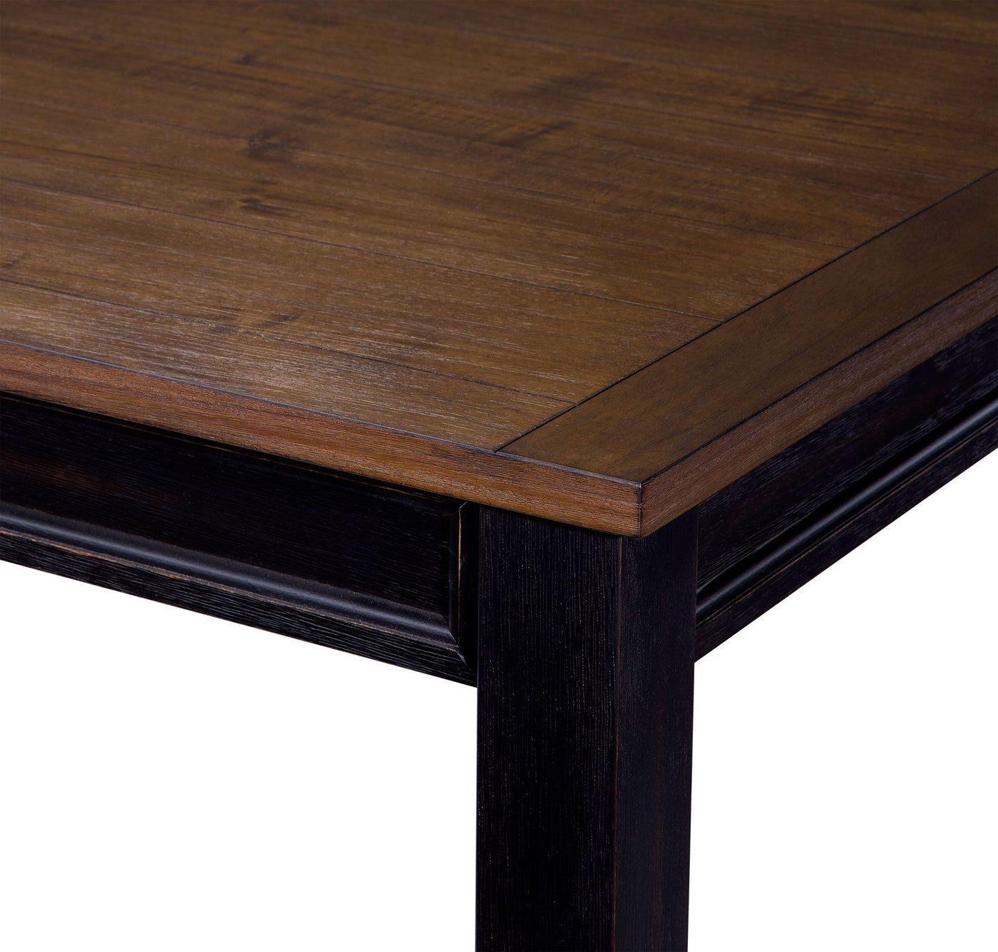 Raven Noir 7-Piece Dining Set - Ebony, Driftwood