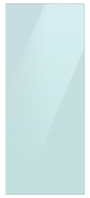 Samsung BESPOKE Panneau du haut personnalisé pour réfrigérateur avec porte à 2 battants de 36 po en verre bleu matin RA-F18DU3CM/AA