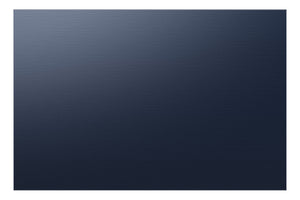 Samsung BESPOKE Panneau du bas personnalisé pour réfrigérateur avec porte à 2 battants de 36 po en acier bleu marine RA-F36DB3QN/AA