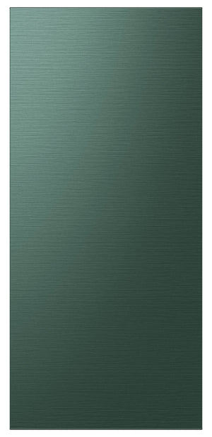 Samsung BESPOKE Panneau du haut personnalisé pour réfrigérateur 4 portes FlexMC de 36 po en acier vert émeraude RA-F18DUUQG/AA