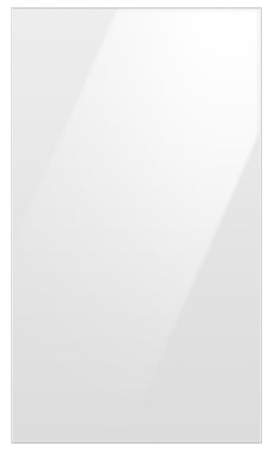 Samsung BESPOKE Panneau du bas personnalisé pour réfrigérateur 4 portes FlexMC de 36 po en verre blanc RA-F18DBB12/AA