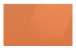 Samsung BESPOKE Clementine Glass Bottom Drawer Panel for 4-Door Refrigerator - RA-F36DB4CH/AA