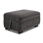 Serafina 4-Piece Sectional with Left Facing Pop-Up Bed - Charcoal