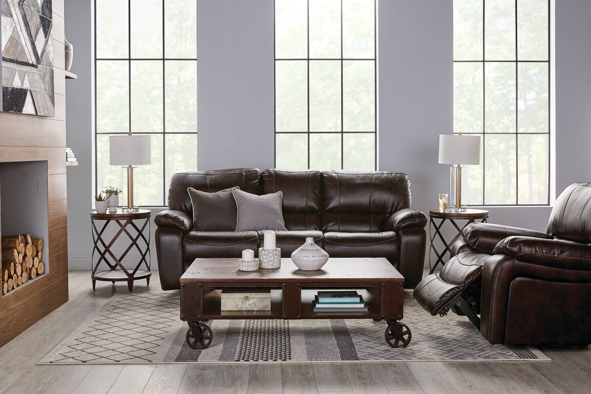 Santorini Power Reclining Sofa - Walnut