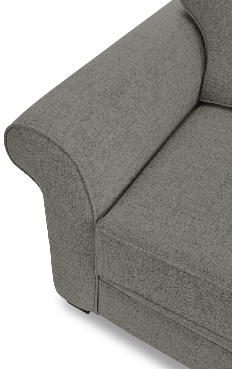 Duffield 2 Pc. Living Room Package w/ Loveseat - Charcoal