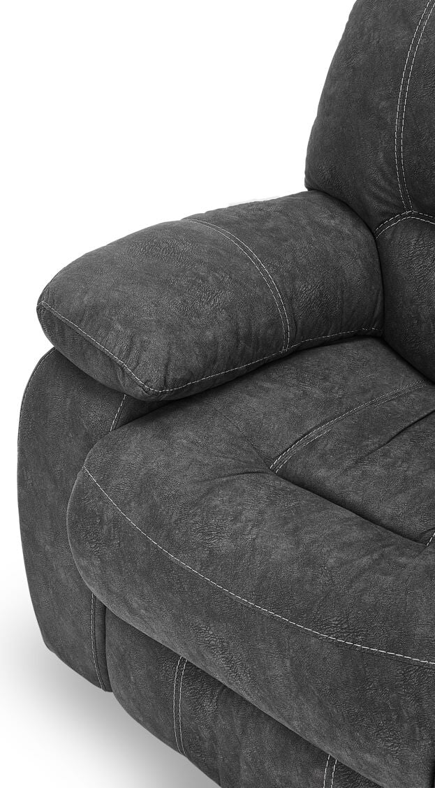 Peyton Reclining Sofa - Grey
