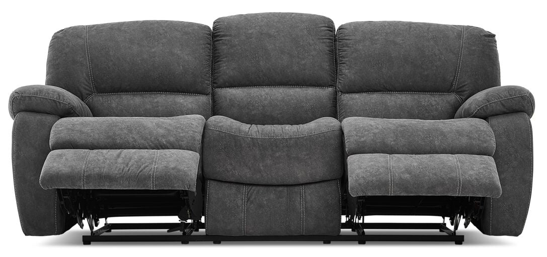 Peyton Reclining Sofa - Grey