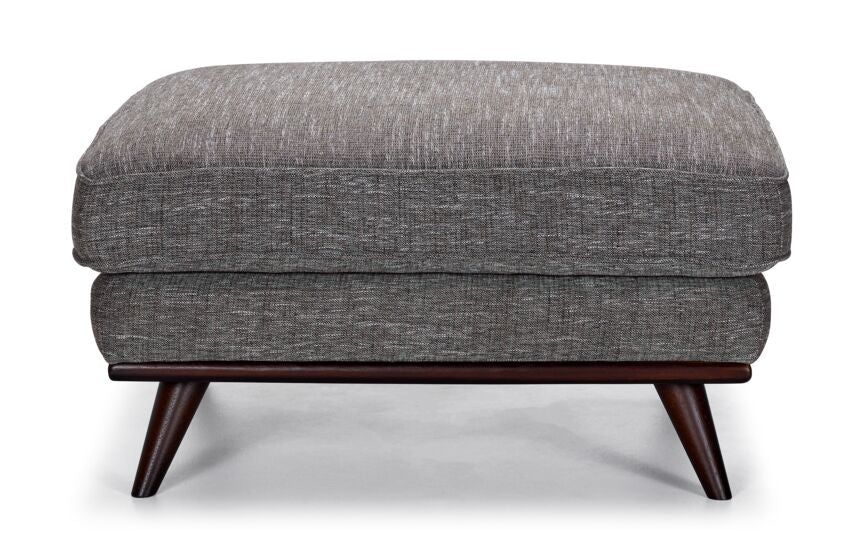 Adrianna II Ottoman - Light Taupe