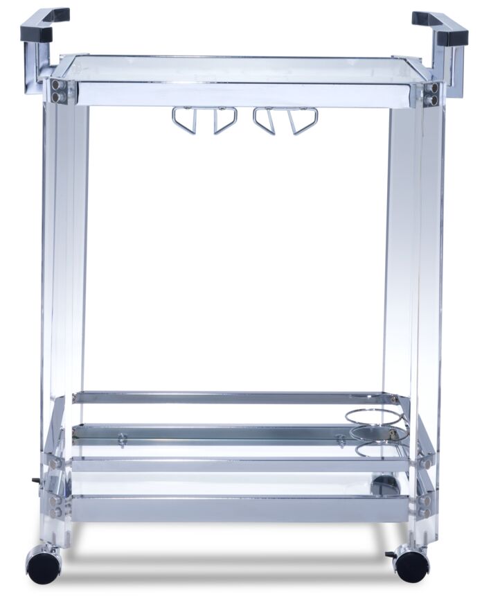 Aerin Bar Cart - Silver