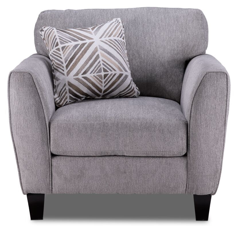Alyssa Sofa & Chair Set- Pebble