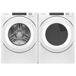 Amana White Front-Load Washer (5.0 cu. ft.) & Electric Dryer (7.4 cu. ft.) - NFW5800HW/YNED5800HW