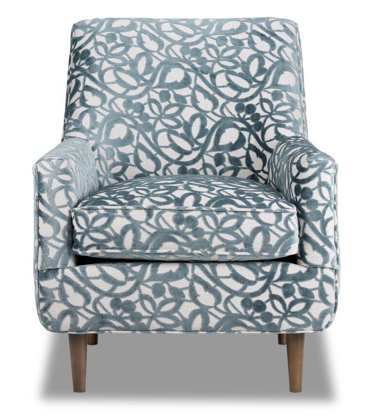Amelia Accent Chair - Turquoise Blue