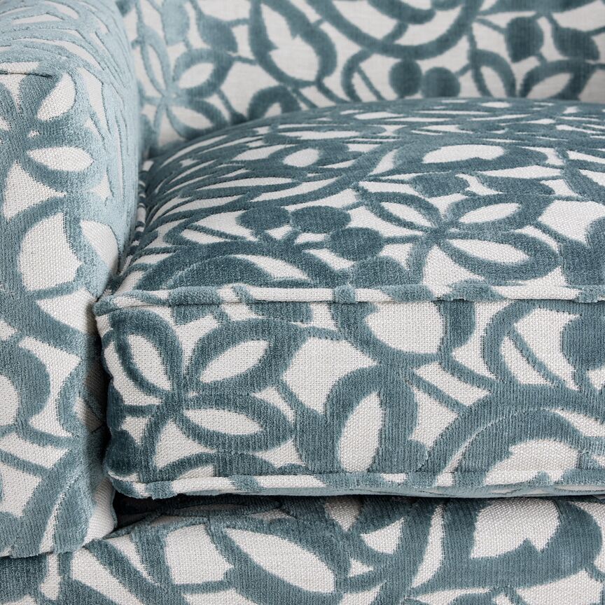 Amelia Accent Chair - Turquoise Blue