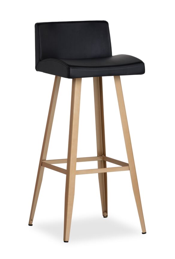 Andi Bar Height Stool - Onyx