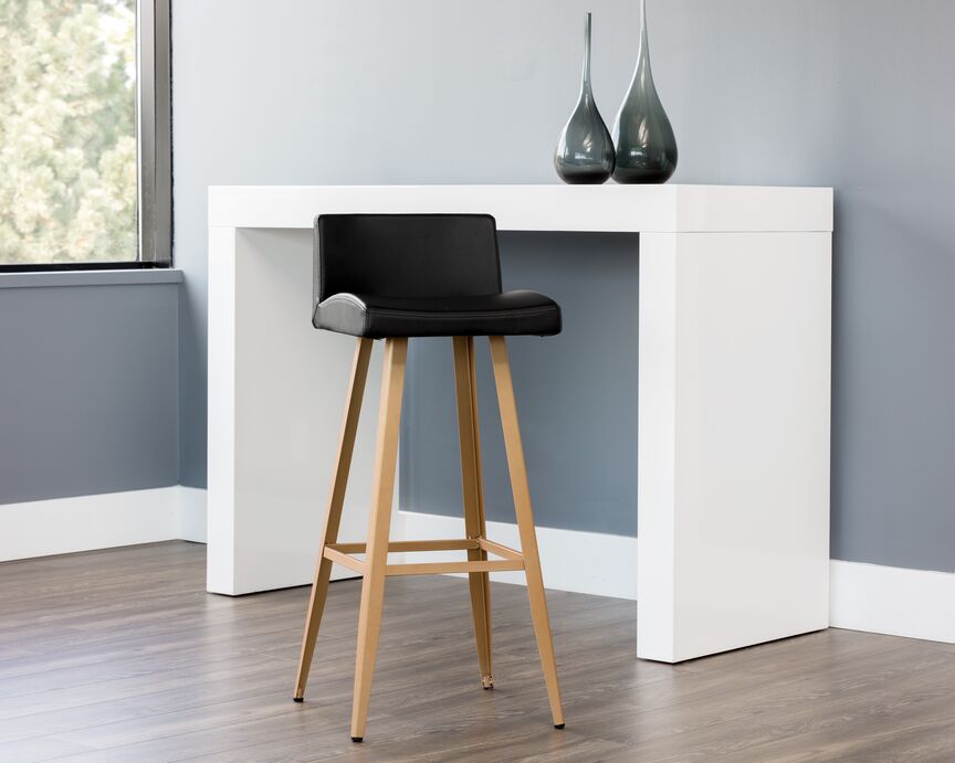 Andi Bar Height Stool - Onyx